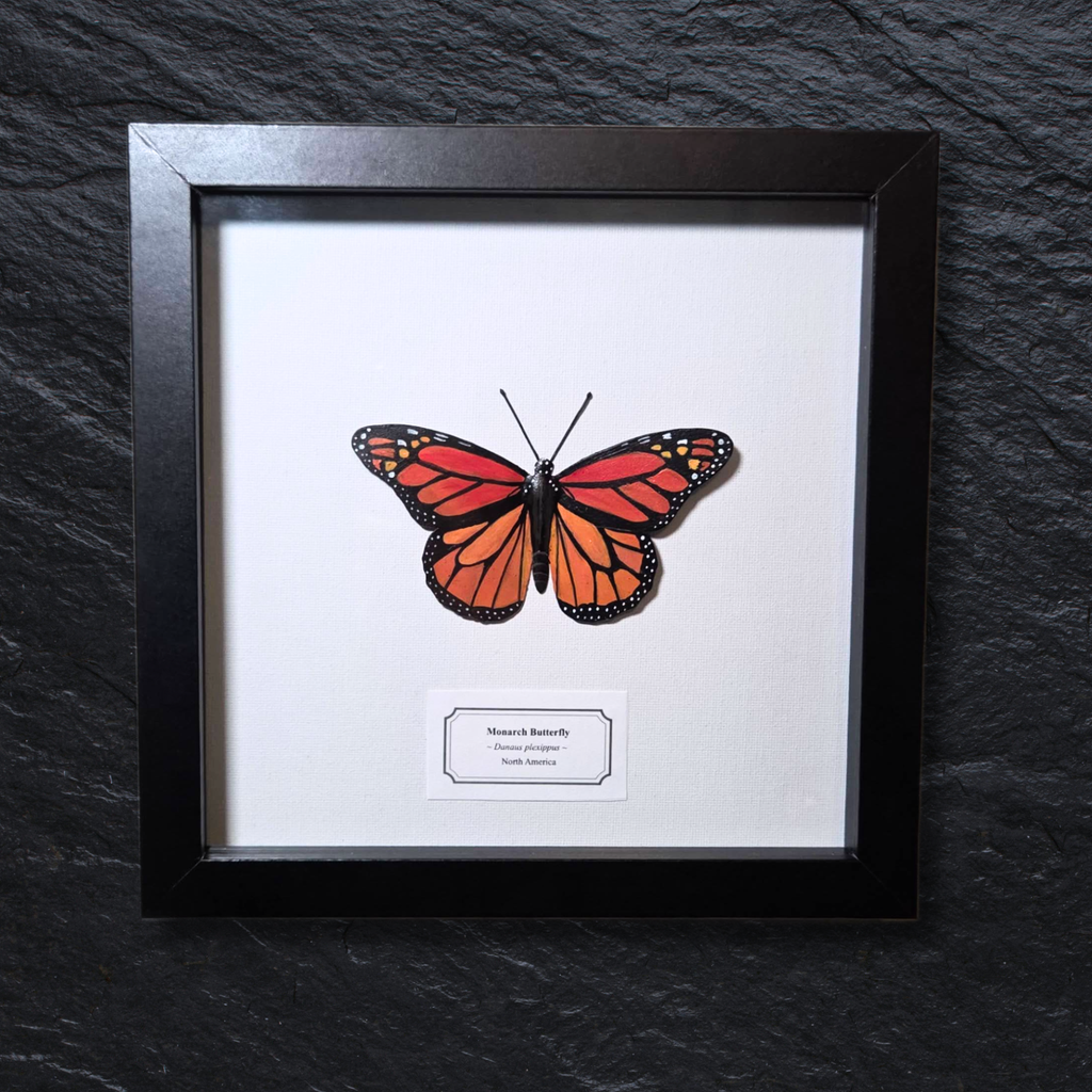 Faux Monarch Butterfly