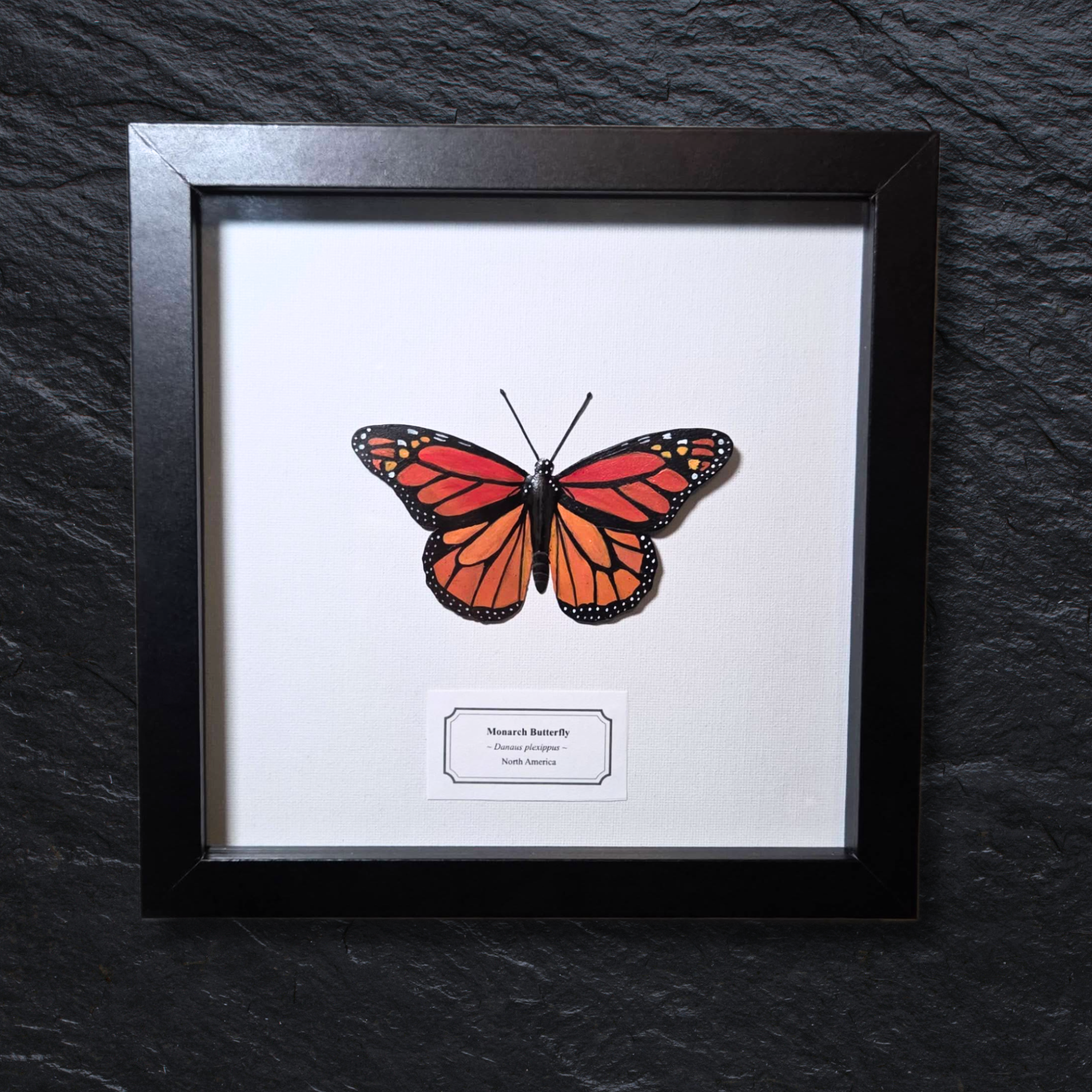 Faux Monarch Butterfly
