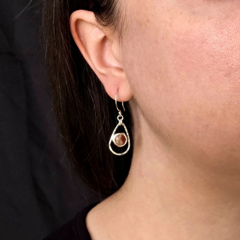 Agate Terra Earrings