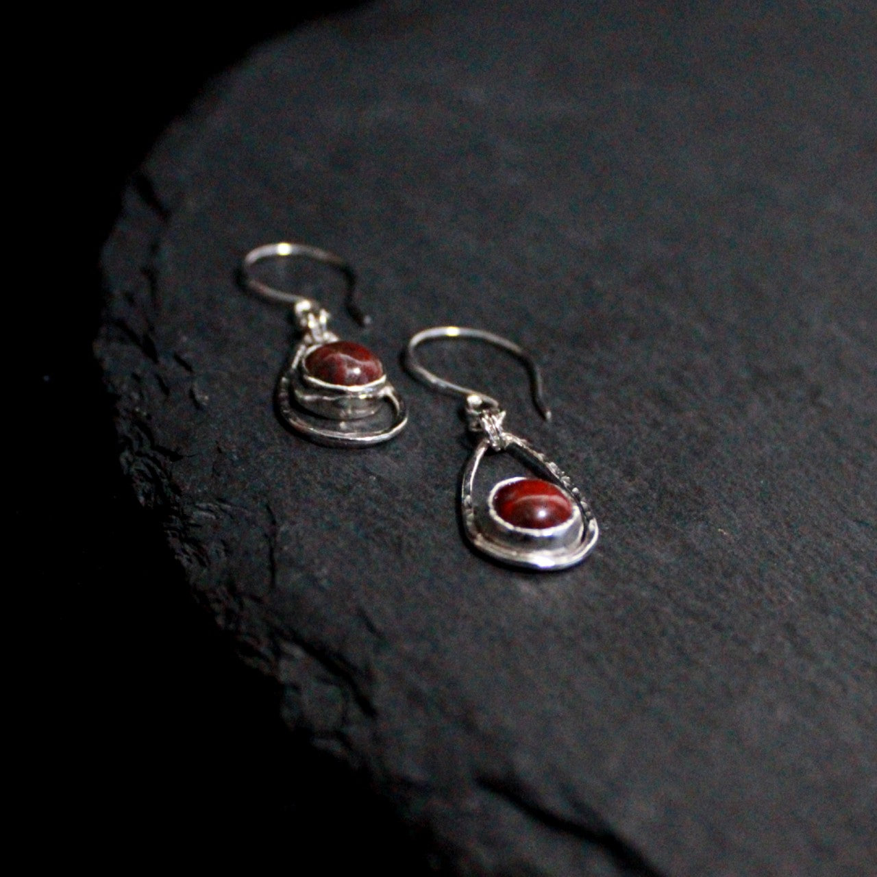 Bloodstone Terra Earrings