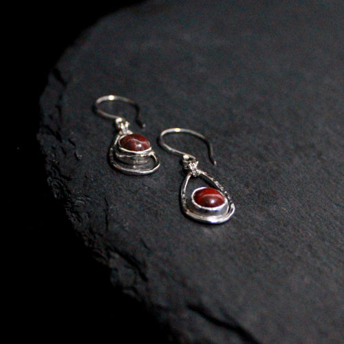 Bloodstone Terra Earrings