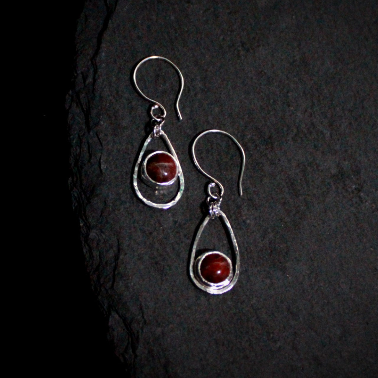 Bloodstone Terra Earrings