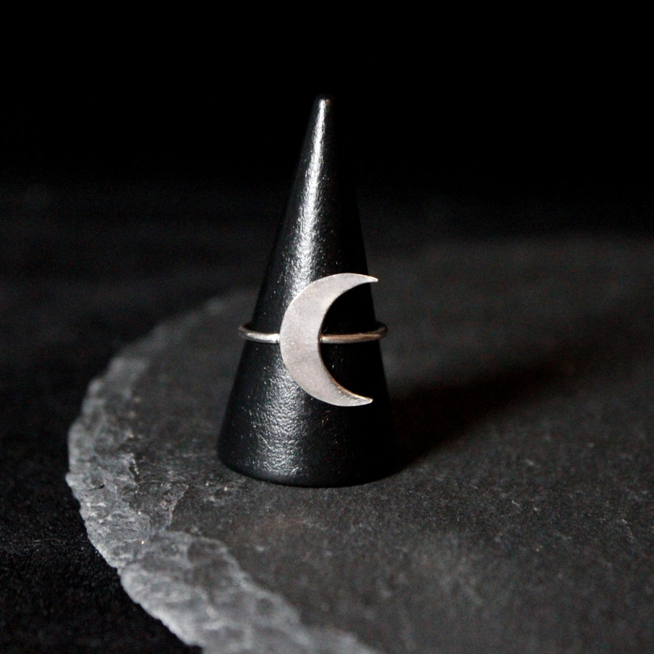 Crescent Moon Ring