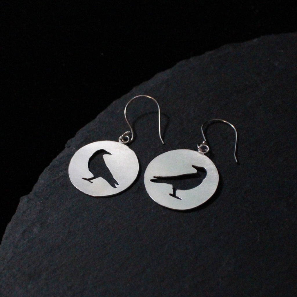 Crow Earrings
