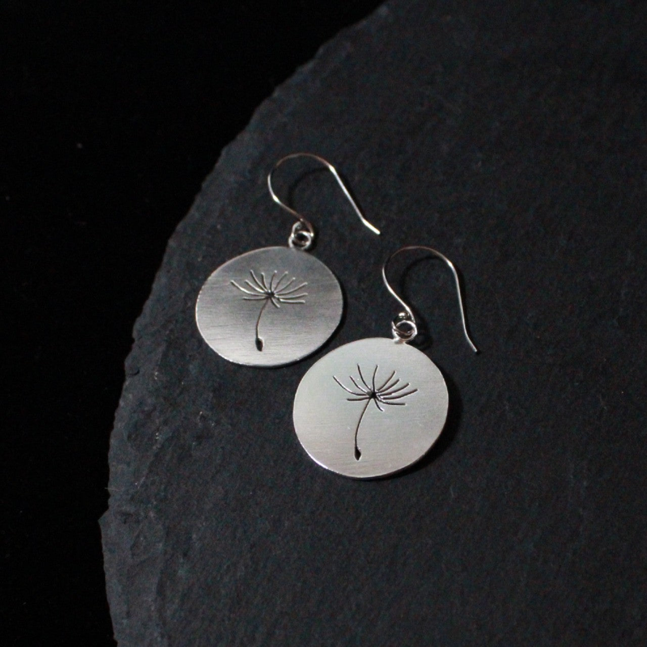 Dandelion Seed Earrings