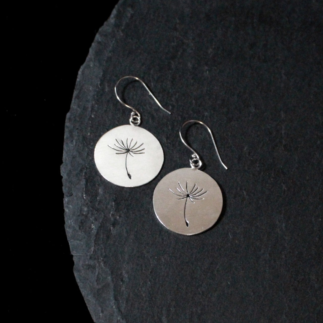 Dandelion Seed Earrings