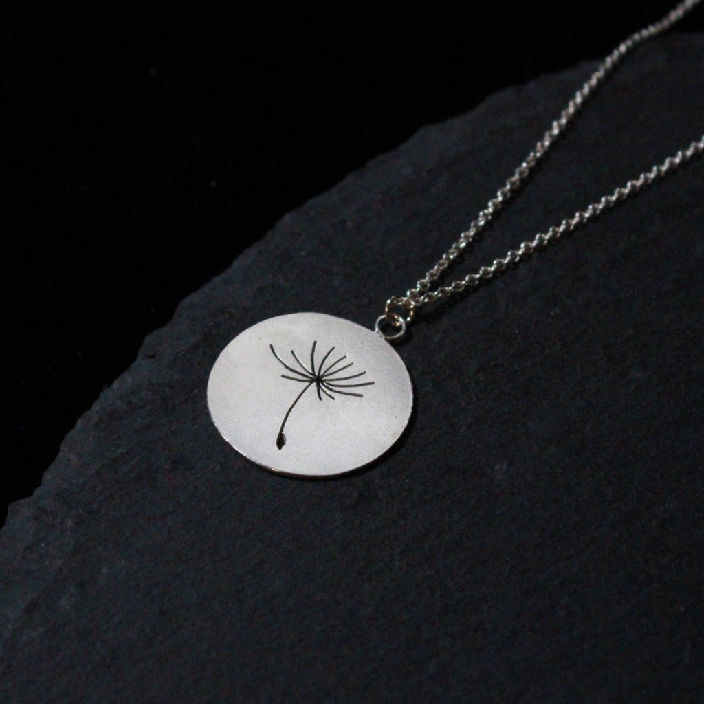 Dandelion Seed Necklace