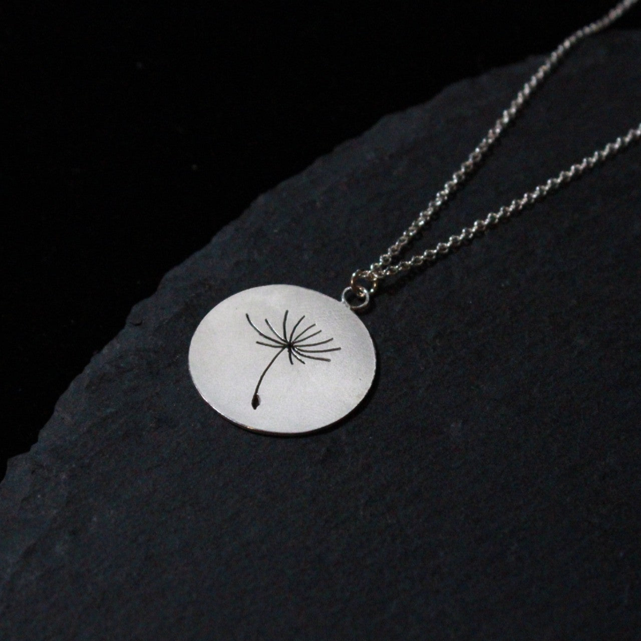 Dandelion Seed Necklace
