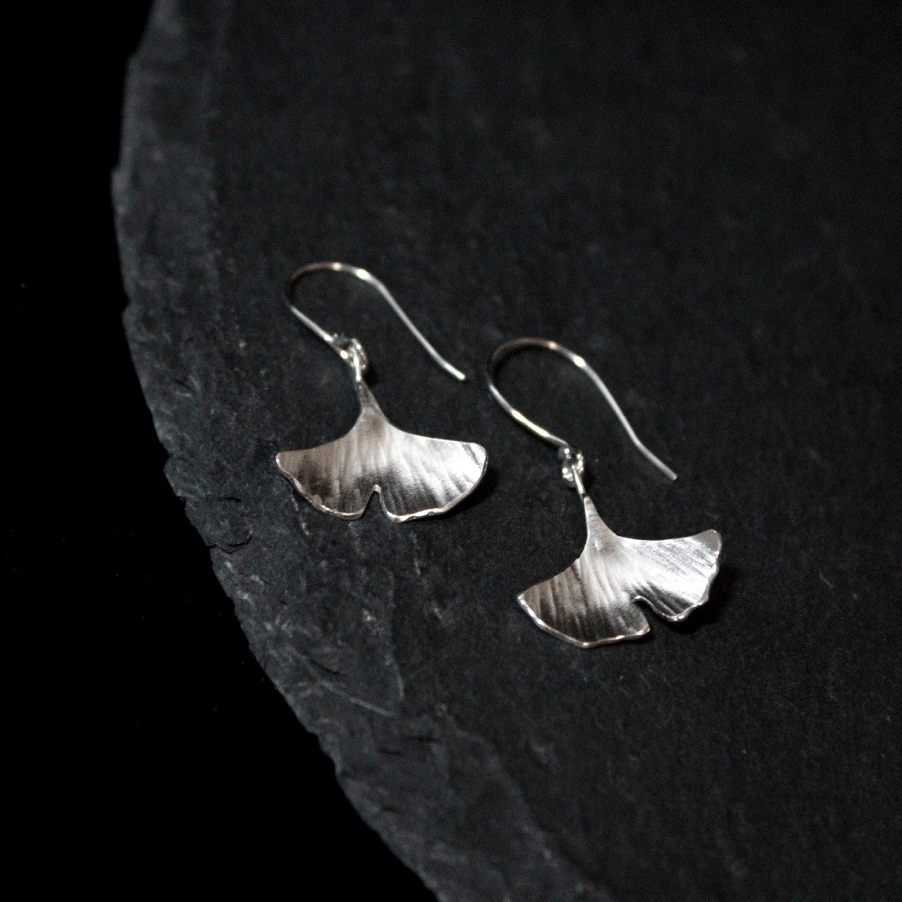 Ginkgo Leaf Earrings