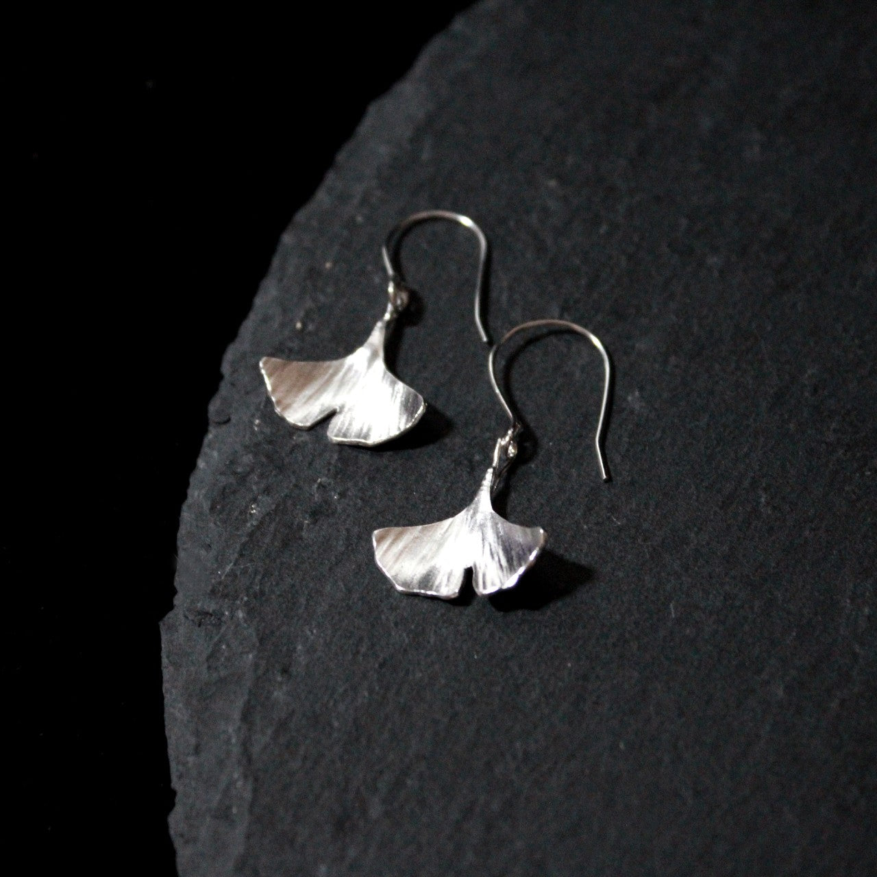 Ginkgo Leaf Earrings
