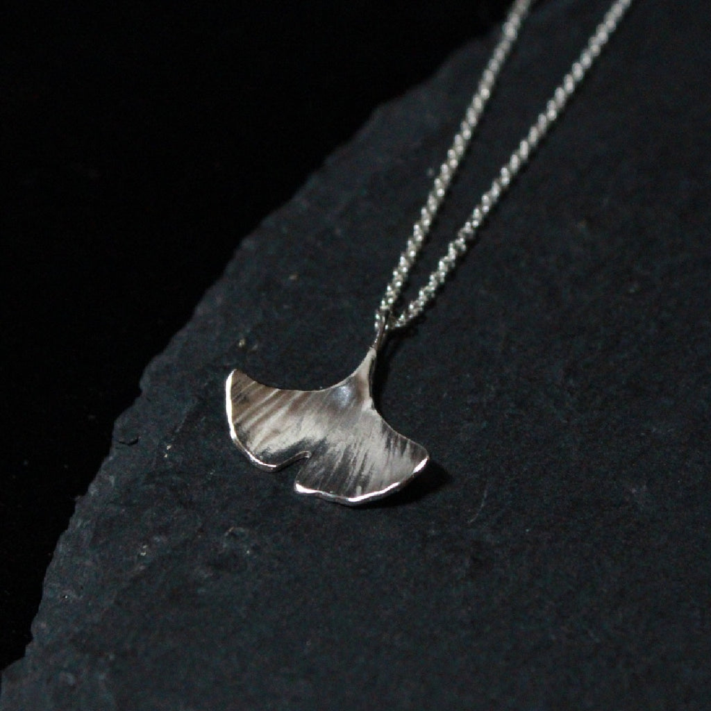 Ginkgo Leaf Necklace