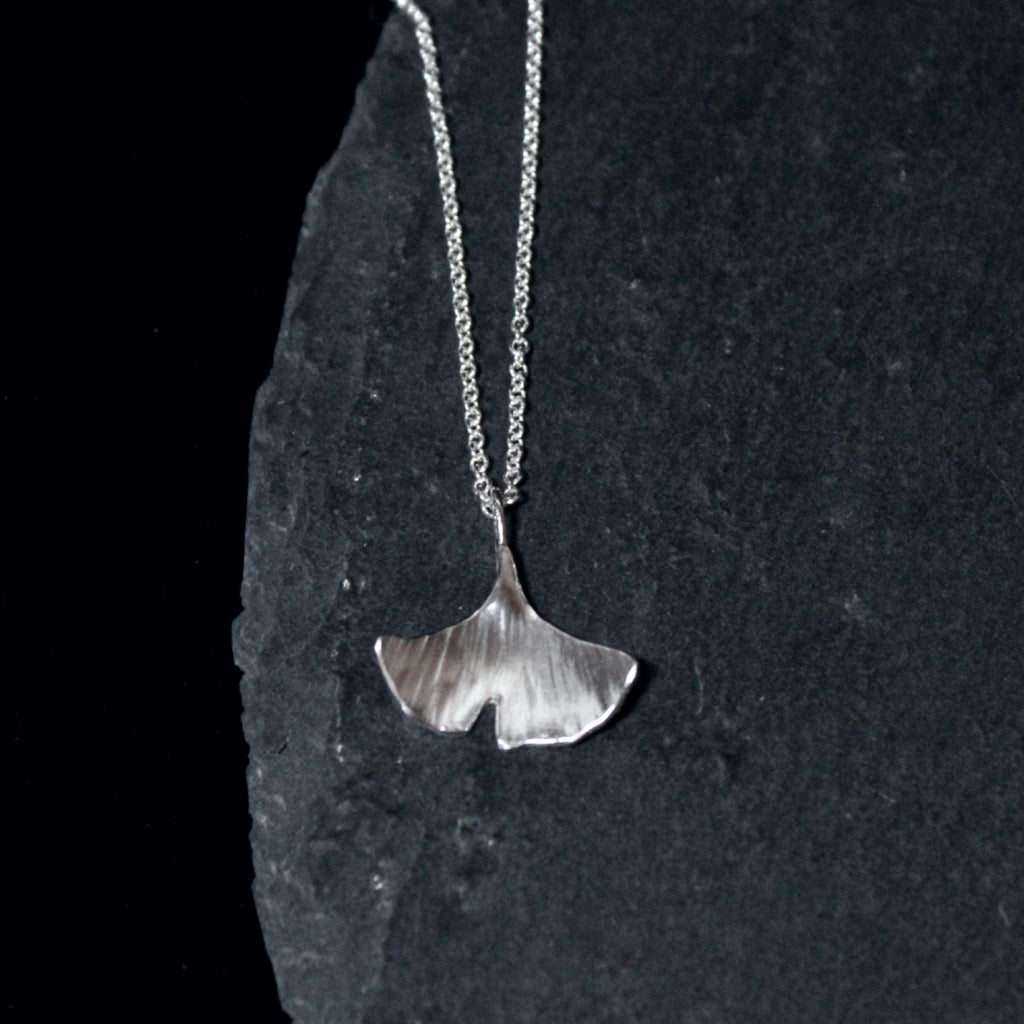 Ginkgo Leaf Necklace