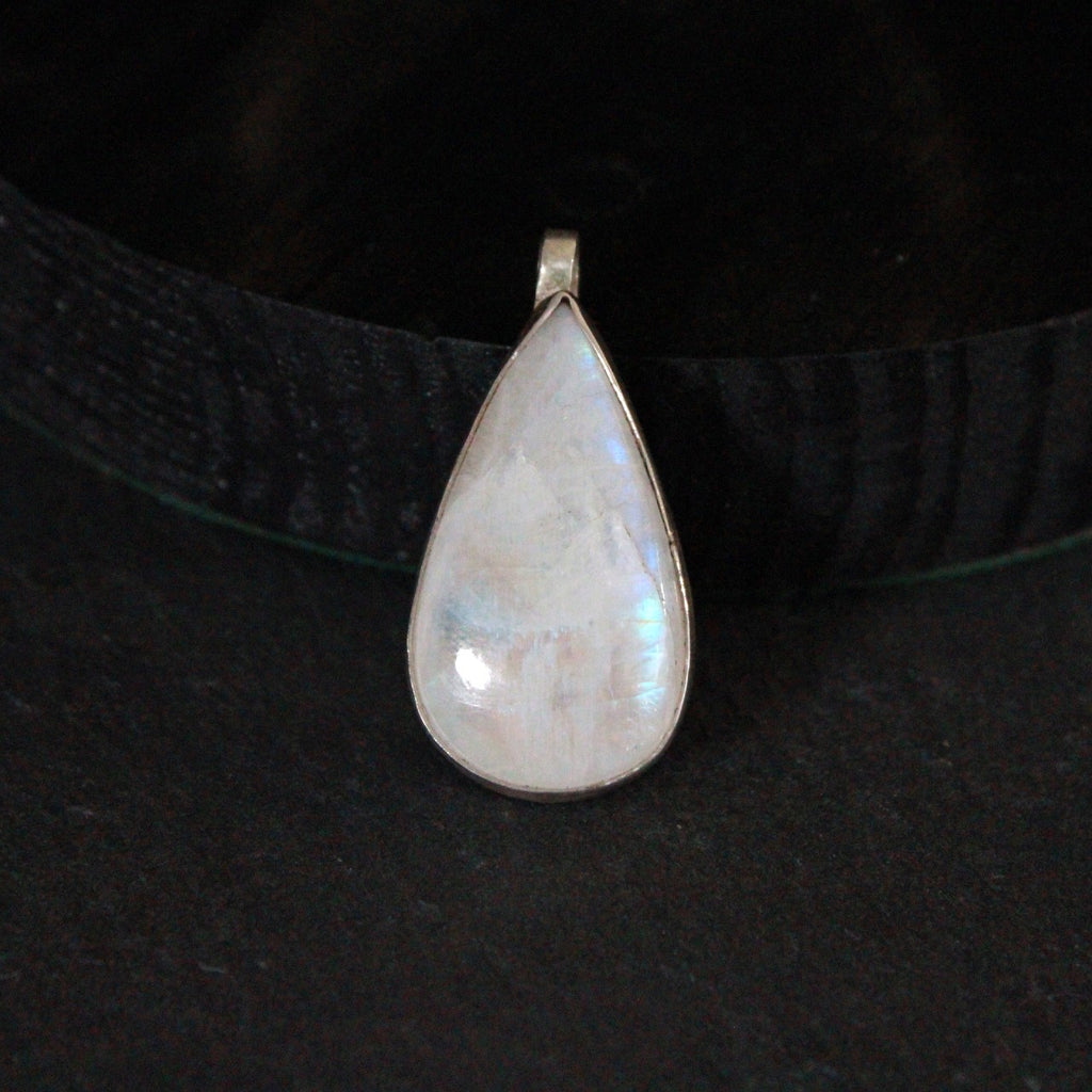 Ginkgo Leaf Moonstone Sculpture