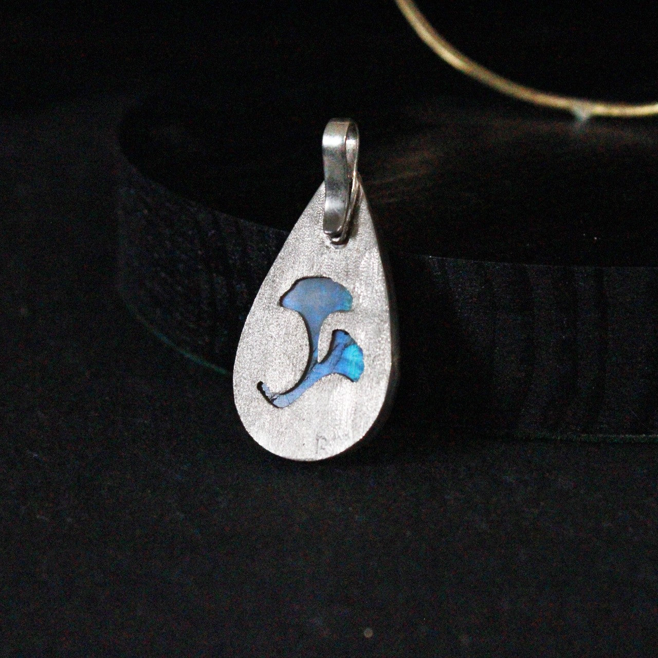 Ginkgo Leaf Moonstone Sculpture