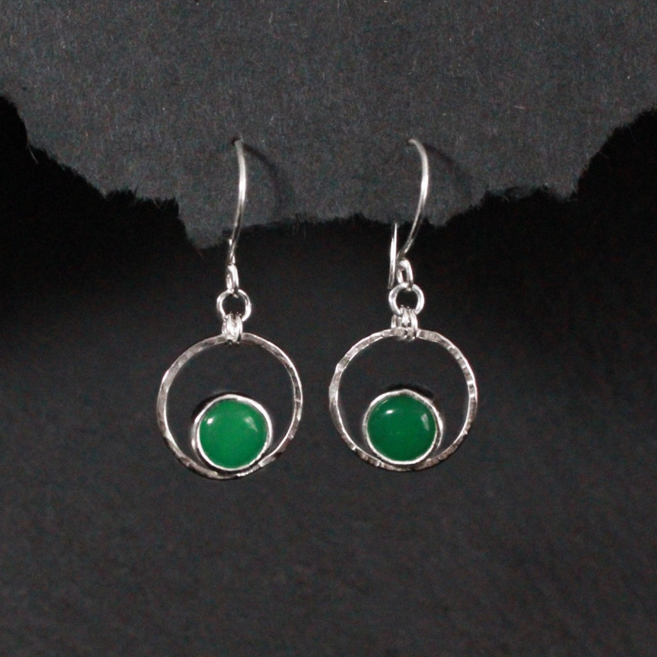 Chrysoprase Terra Earrings