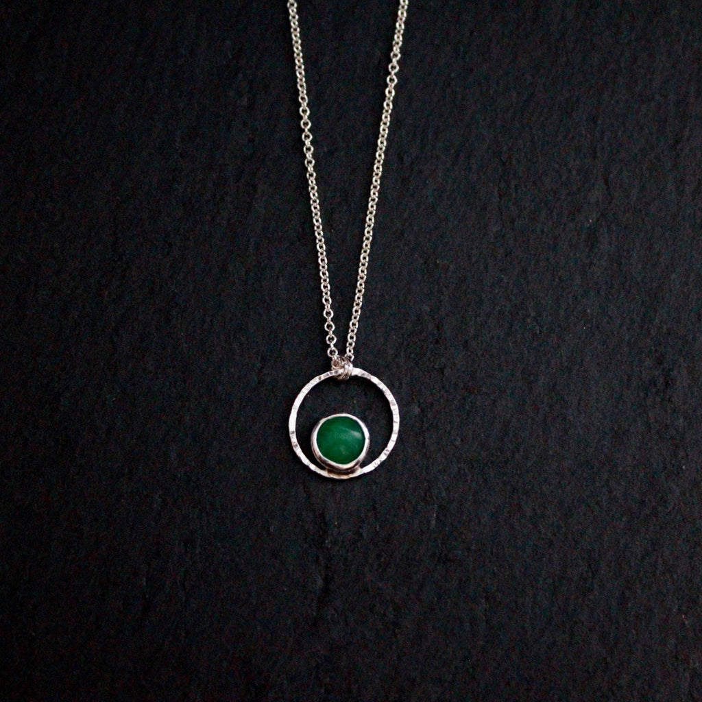 Chrysoprase Terra Necklace