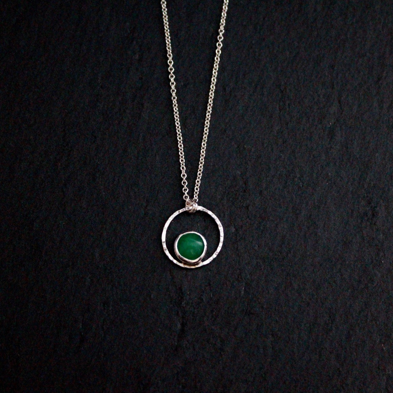 Chrysoprase Terra Necklace