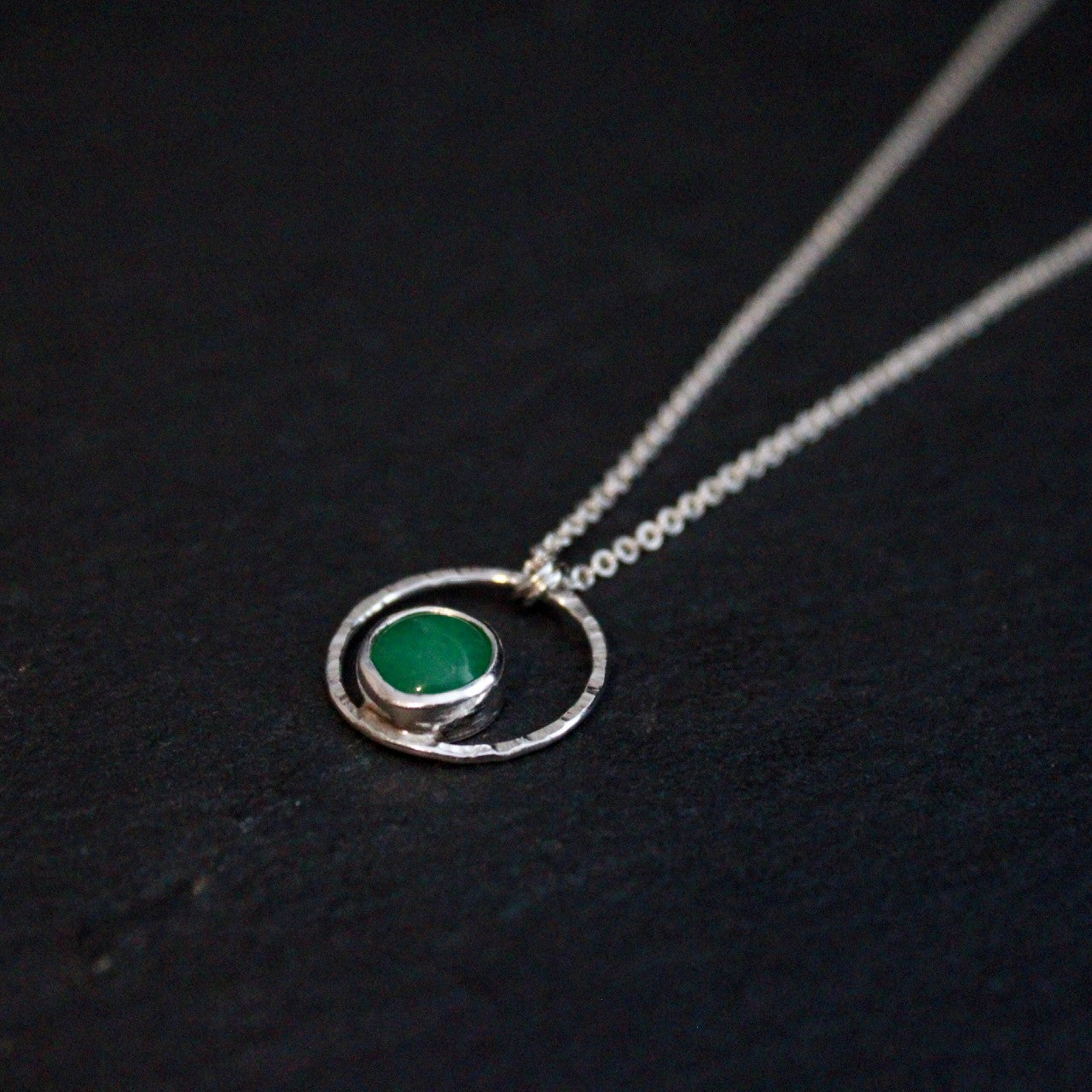 Chrysoprase Terra Necklace