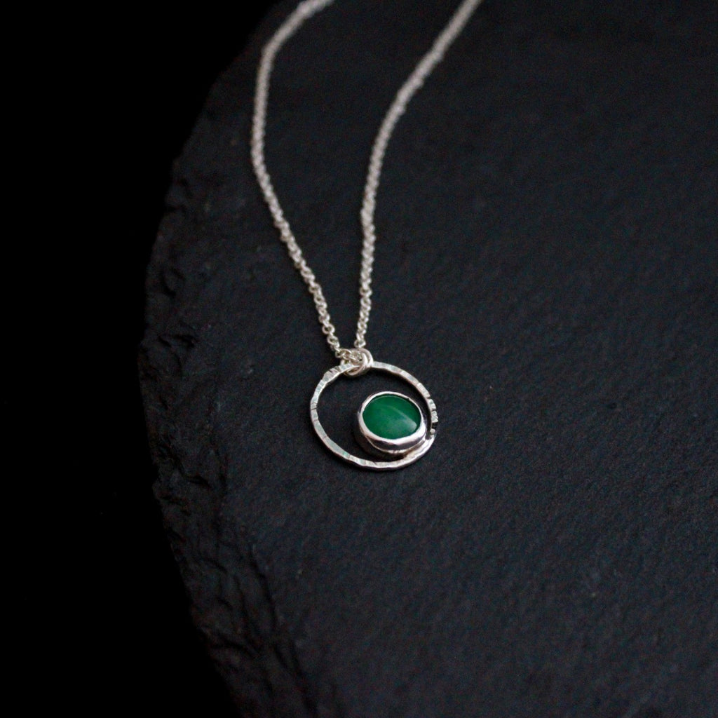 Chrysoprase Terra Necklace