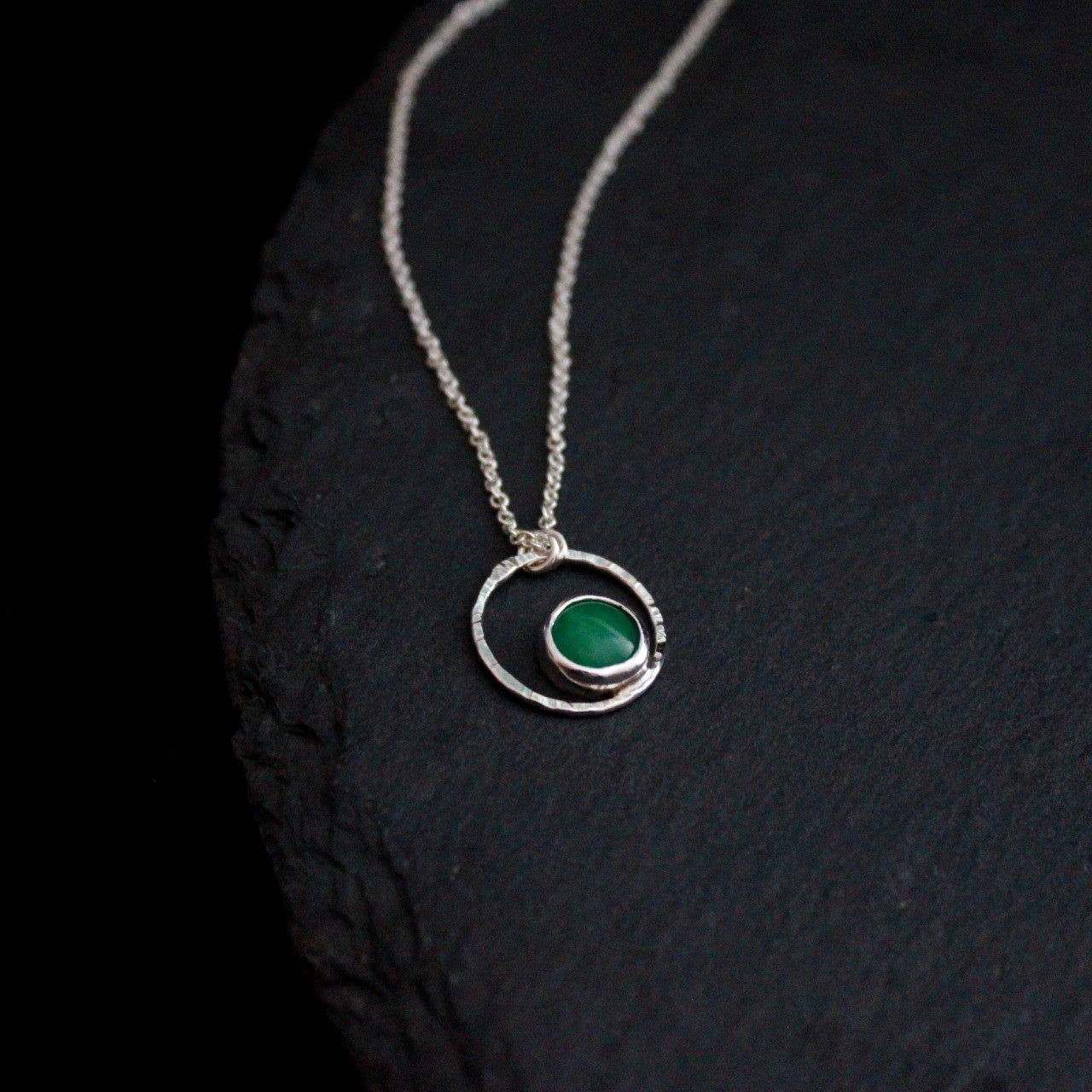 Chrysoprase Terra Necklace