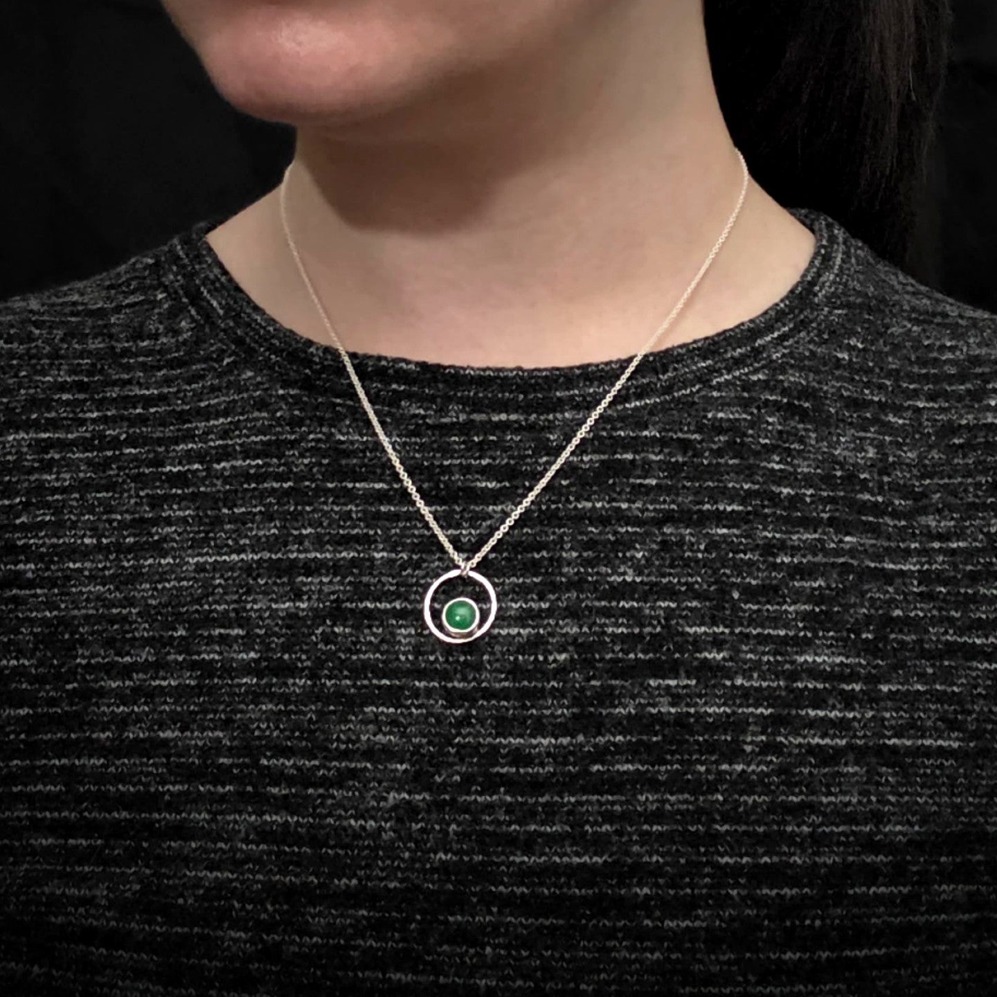 Chrysoprase Terra Necklace