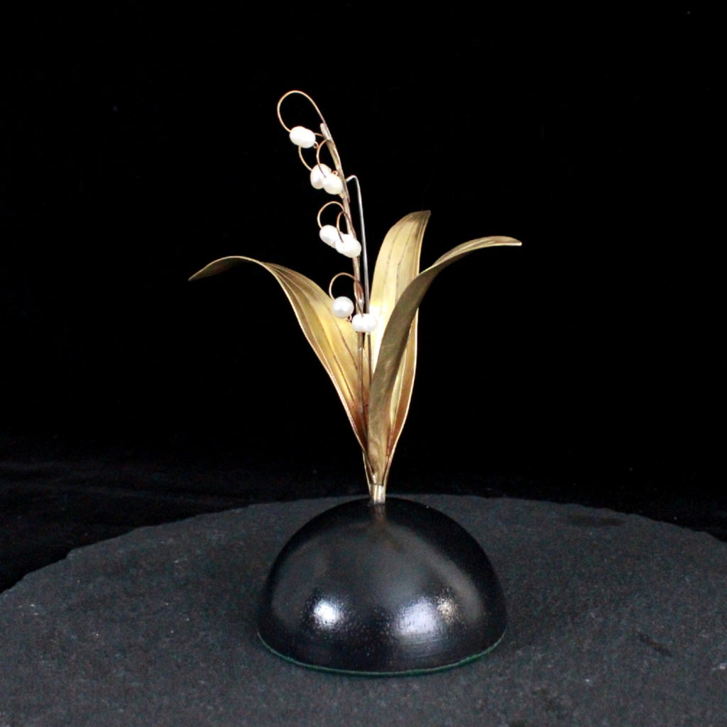 Lily of the Valley Brooch Sculpture