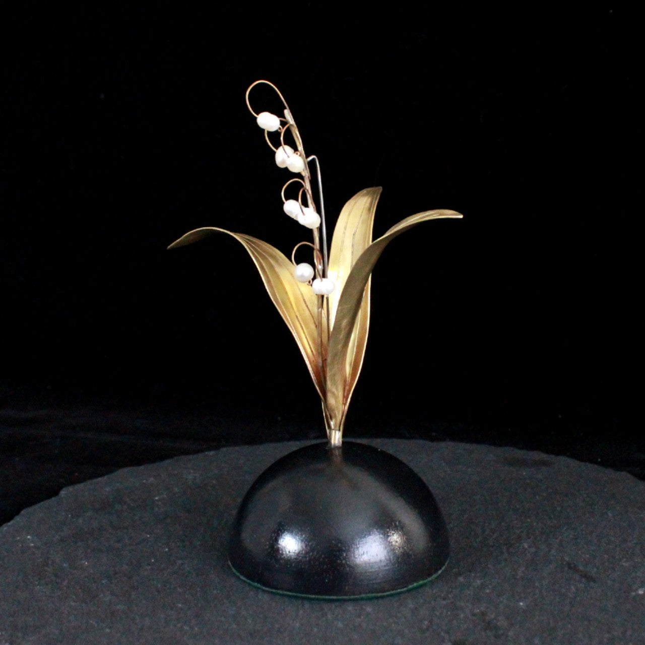 Lily of the Valley Brooch Sculpture
