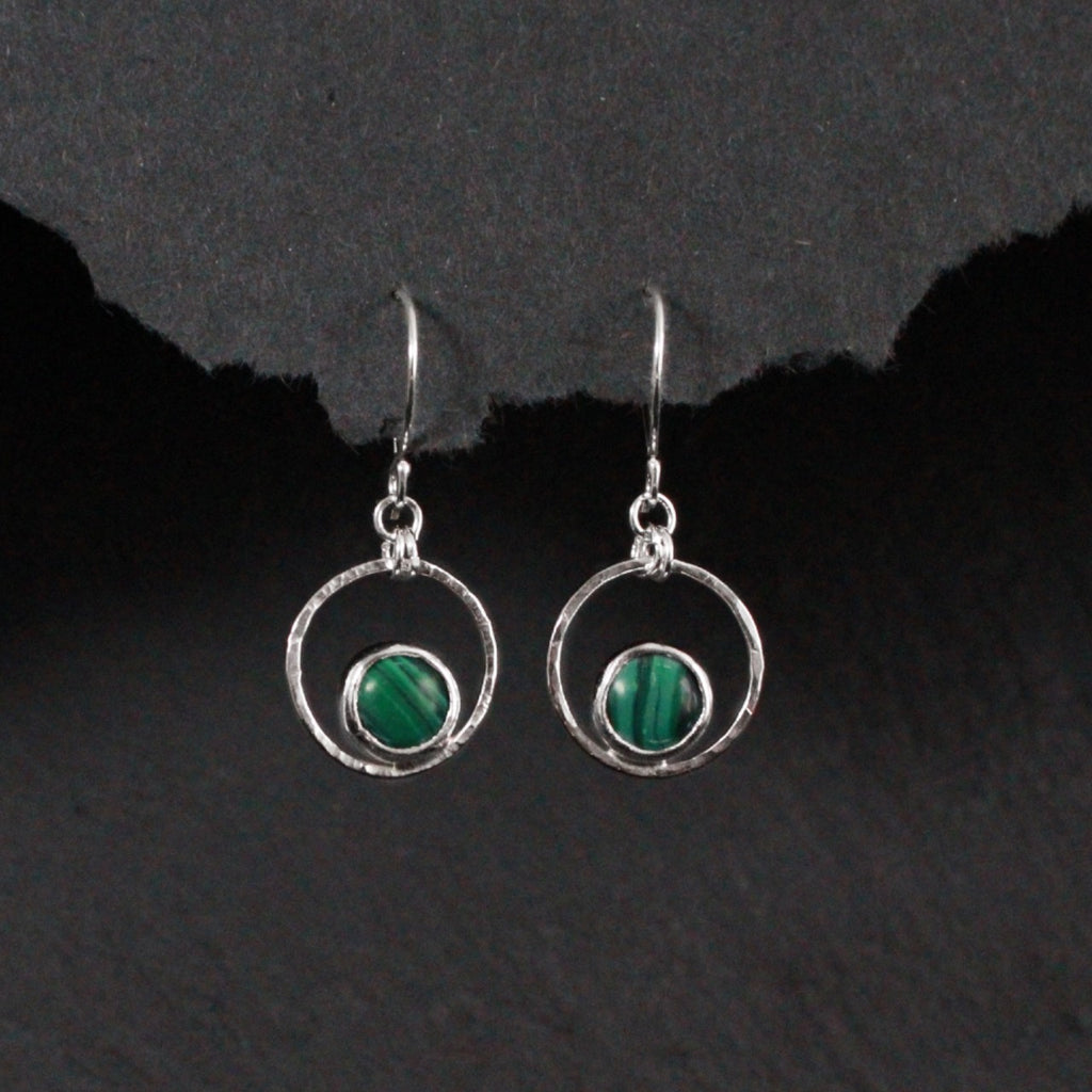 Malachite Terra Earrings