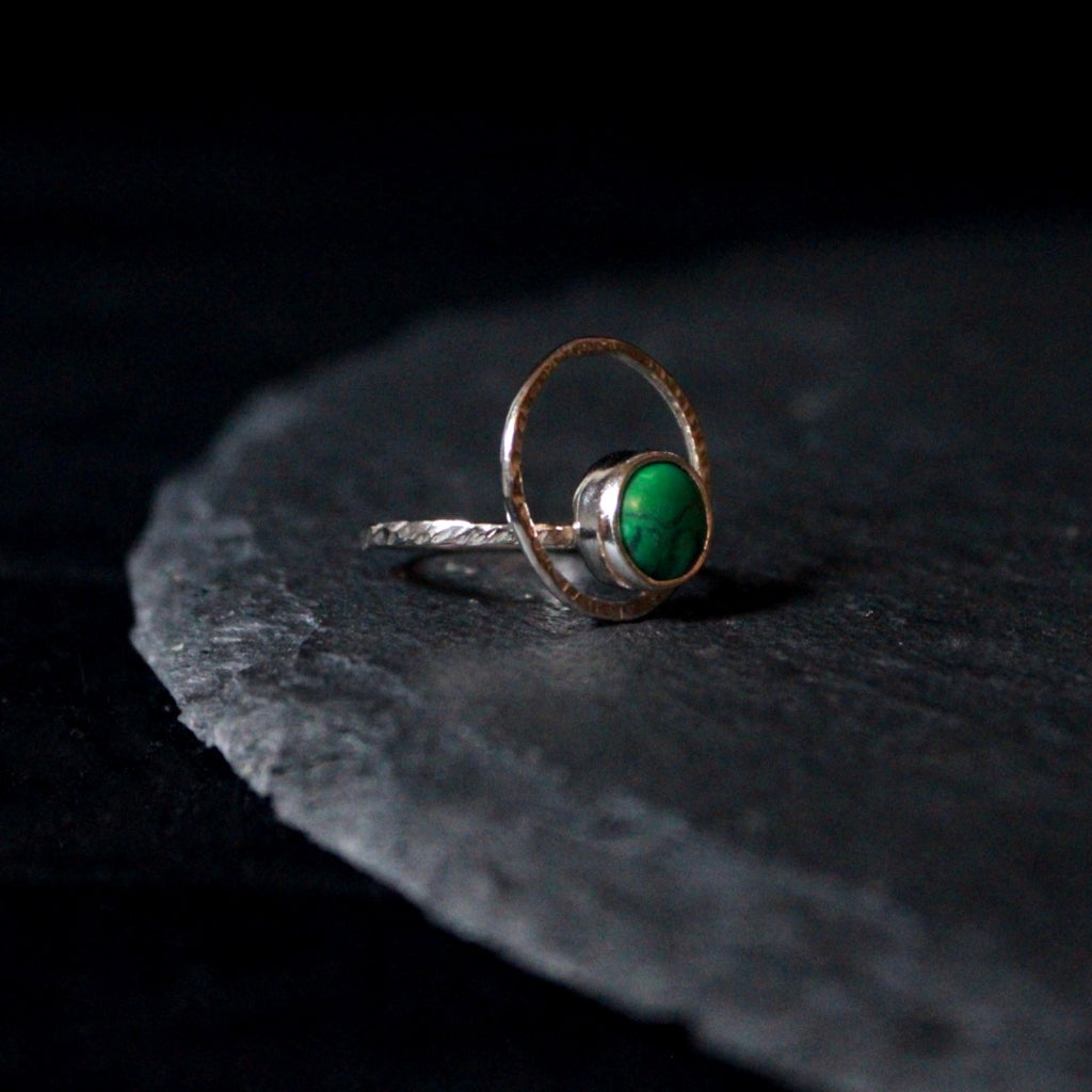 Malachite Terra Ring