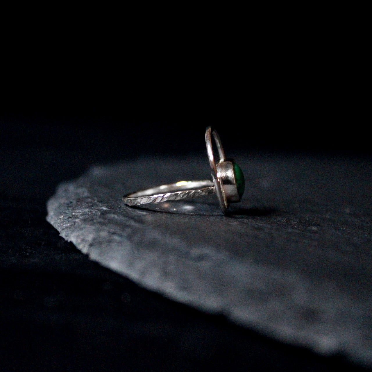 Malachite Terra Ring