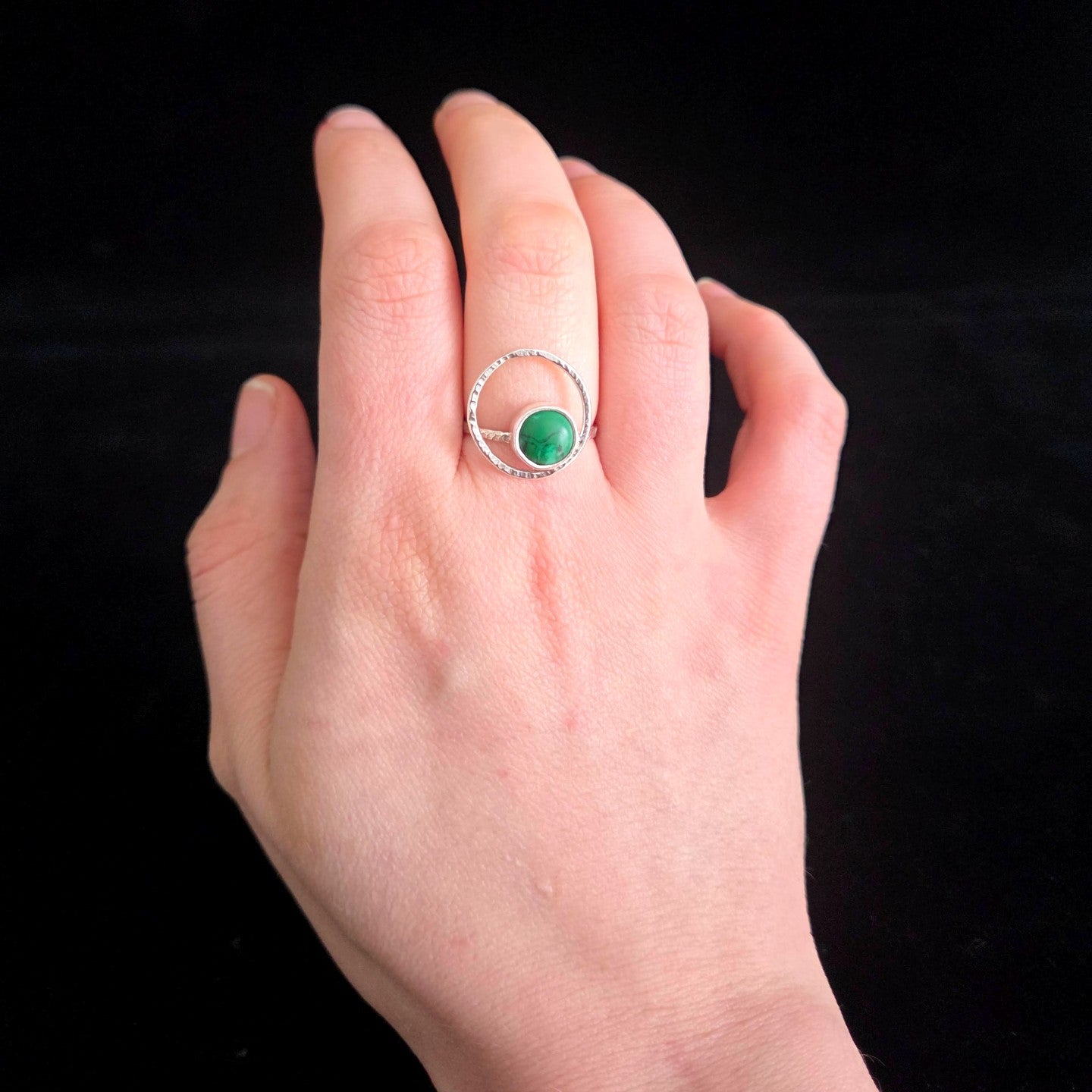 Malachite Terra Ring