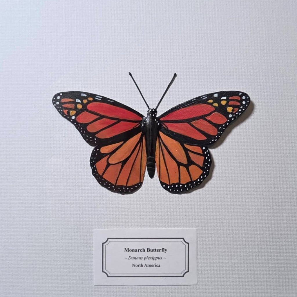Faux Monarch Butterfly