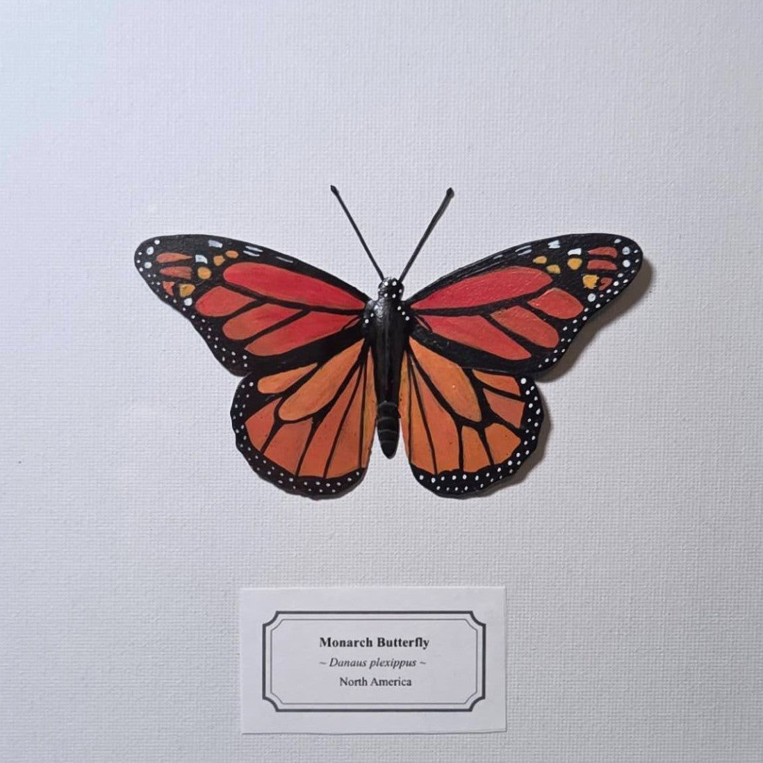 Faux Monarch Butterfly