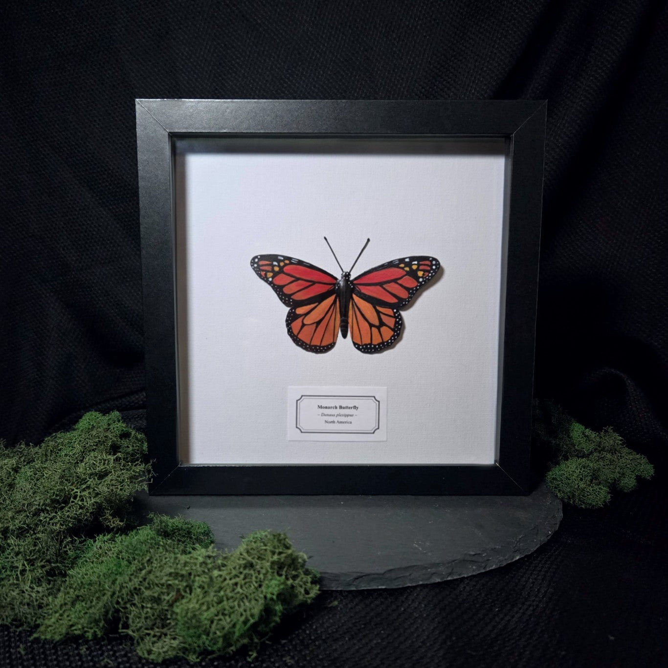 Faux Monarch Butterfly