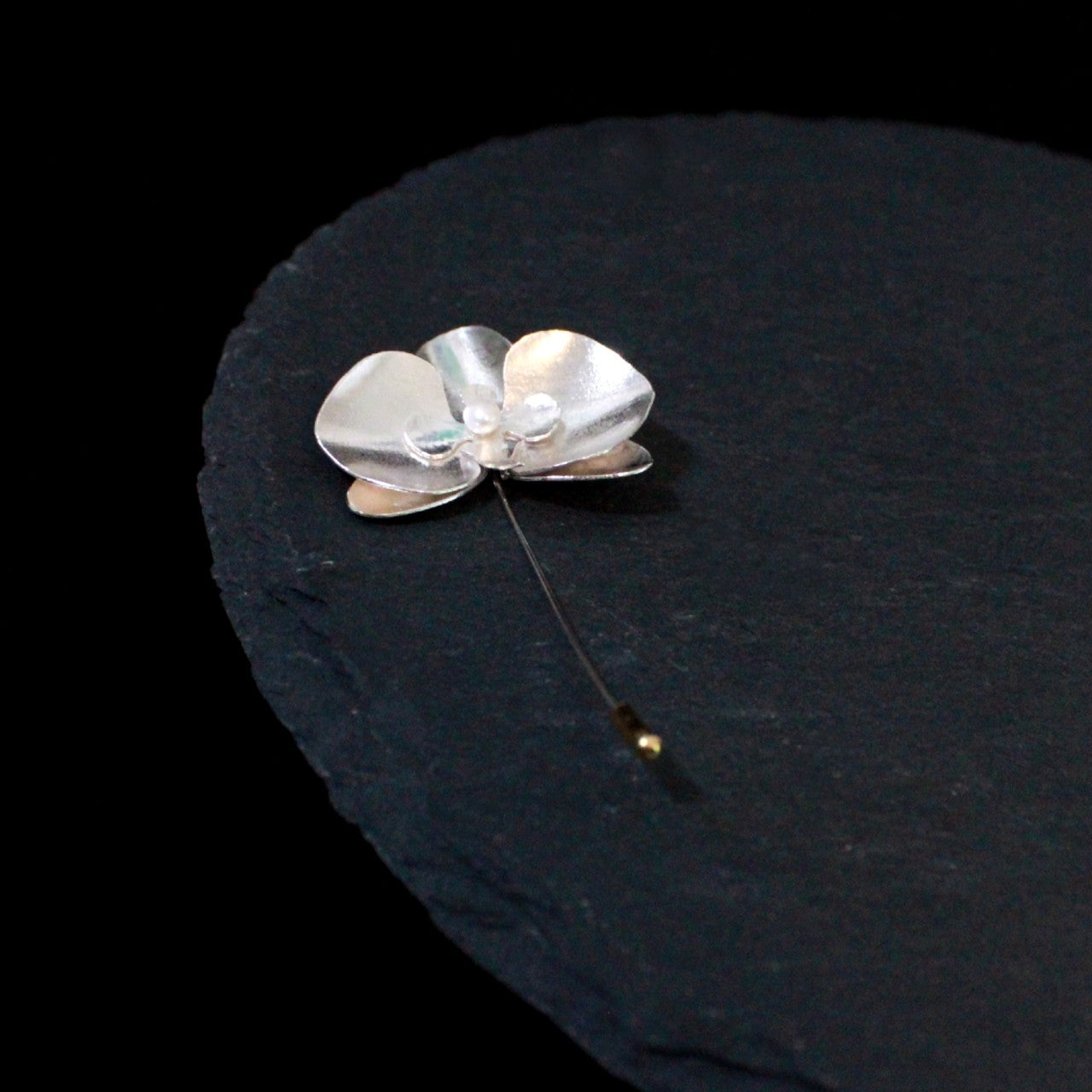 Orchid Lapel Pin