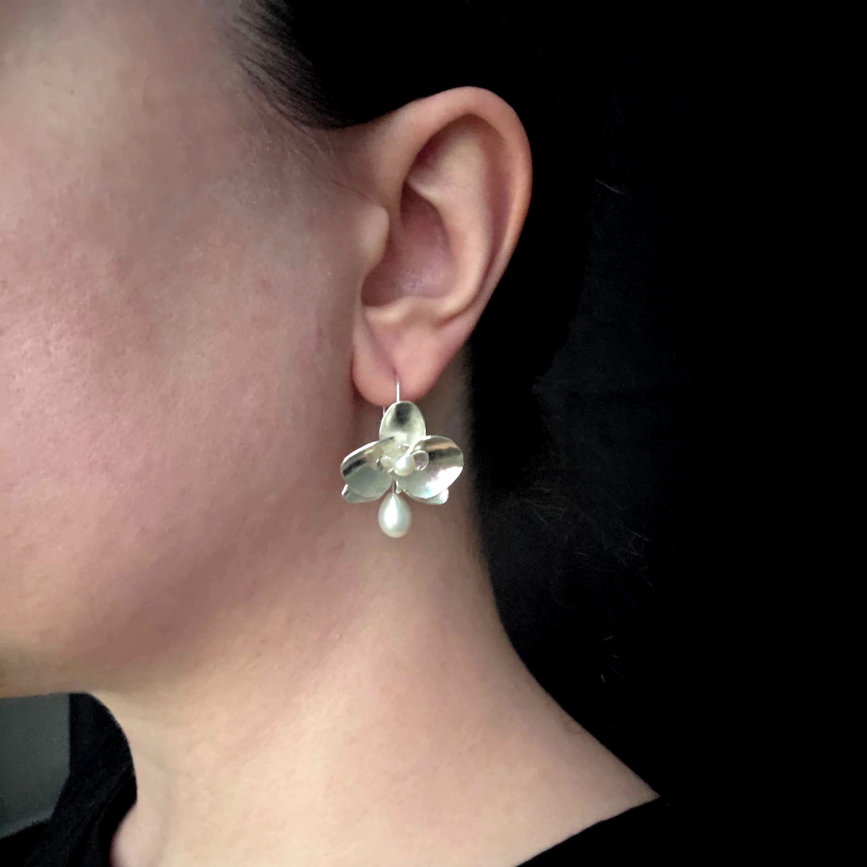 Orchid Earrings