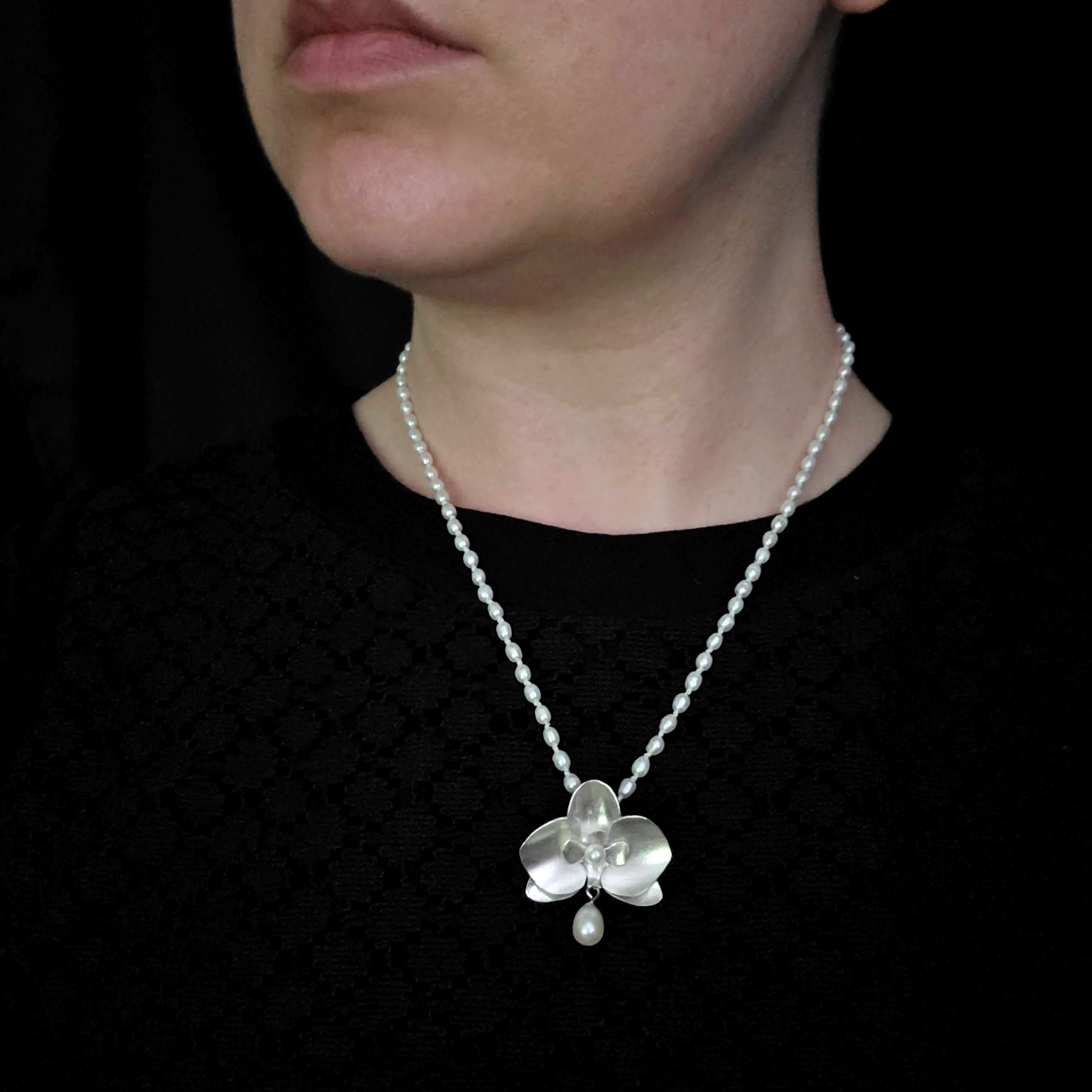 Orchid Necklace