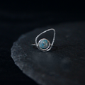Chrysocolla Quartz Terra Ring