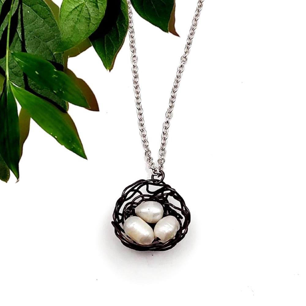 Tried and Twisted: DIY Bird Nest Necklace With a Twist