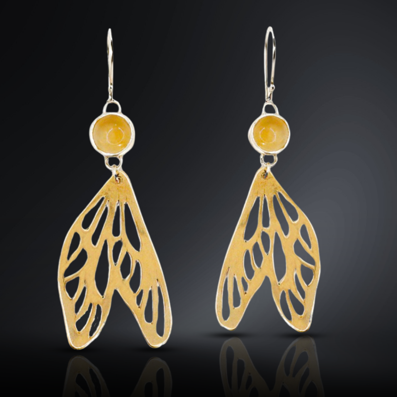 Dragonfly Wing Earrings