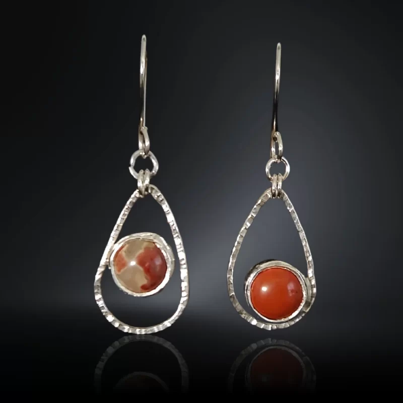 Agate Terra Earrings