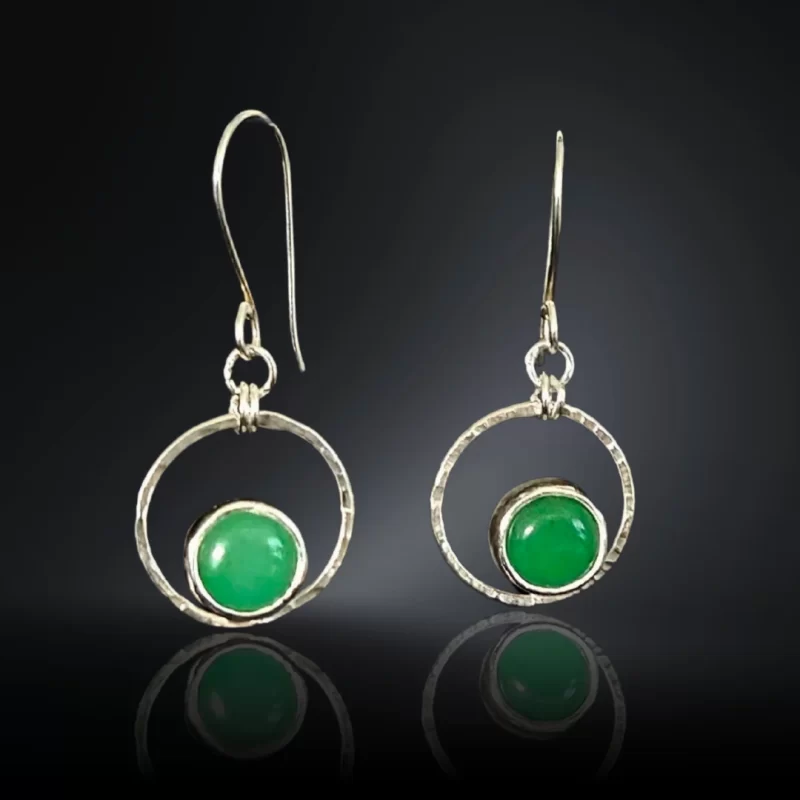 Green Onyx Terra Earrings