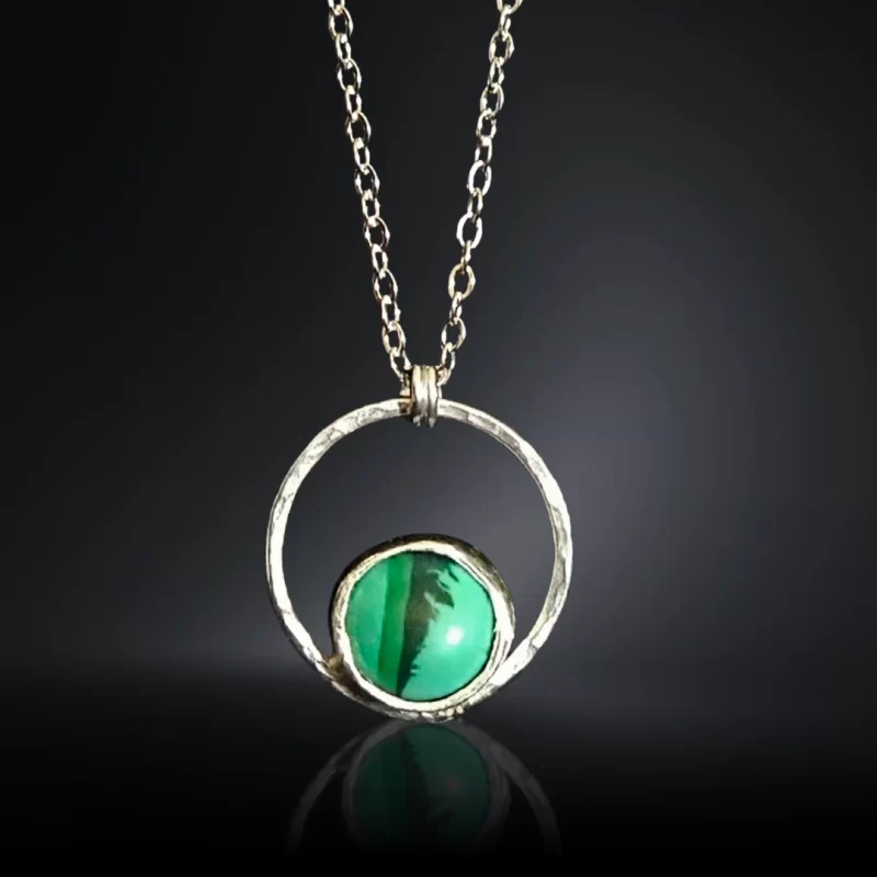 Malachite Terra Pendant